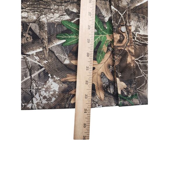 Shield Series Men 2XL Camo Hunting Shirt Long Sleeve Button Up Realtree Edge Top - Picture 11 of 15